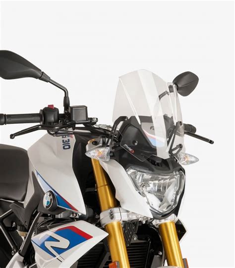 BMW G310R 2016 2024 Puig New Generation Sport Transparent