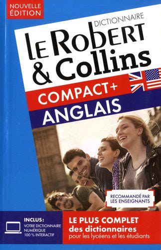 Dictionnaire Le Robert Collins Compact Plus Anglais Nouvelle