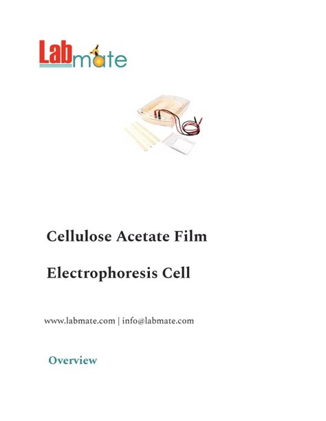 Ppt Cellulose Acetate Film Electrophores Powerpoint Presentation