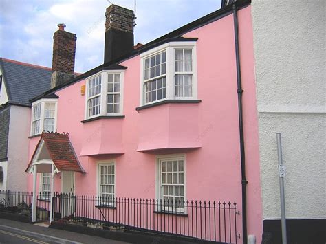 Fondo Pintura De Casa Rosa Blanca Inglaterra Foto E Imagen Para Descarga Gratuita Pngtree