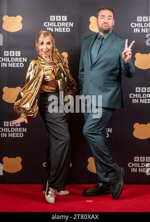 Mel Giedroyc et Jason Manford au téléthon BBC Children in Need aux BBC