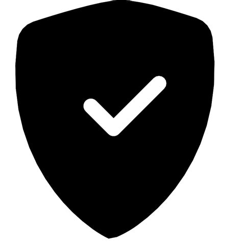 Shield Fill Check Vector Svg Icon Svg Repo