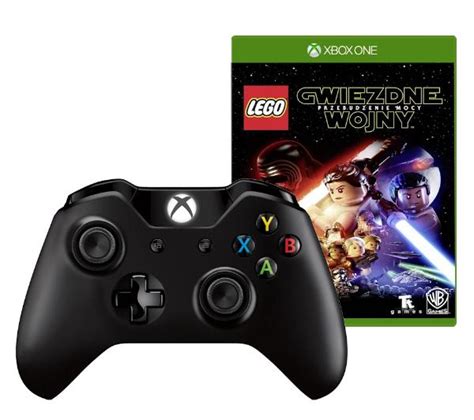 Microsoft Xbox One Kontroler Bezprzewodowy Czarny Gra Lego Gwiezdne