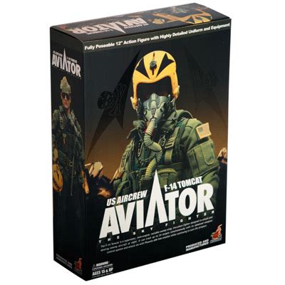 F Tomcat Aviator Hot Toys Machinegun
