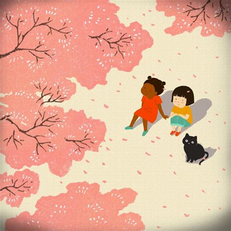 Taeeun Yoo Illustration: Cherry Blossom...