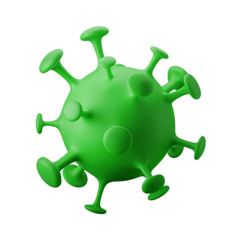 Virus Pathogen Microscopic Anatomy 3d Illustration Icon 11155566 Png