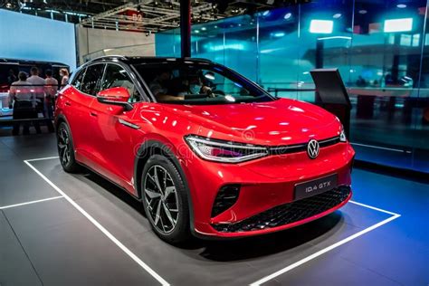 Volkswagen Id Gtx All Electric Suv Coupe Car Showcased At The Iaa