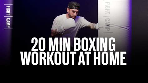 At Home Boxing Workout For Toned Abs And Arms Youtube