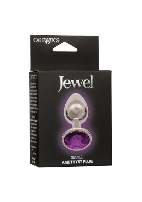 JEWEL SMALL AMETHYST PLUG Varta Mayoreo Distribuidora De Juguetes