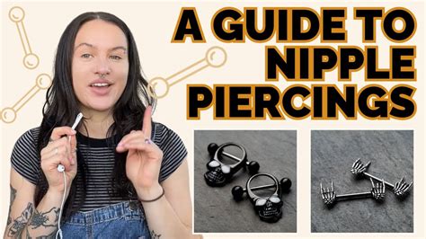 A Guide To Nipple Piercings Pain Aftercare And Jewelry Piercings