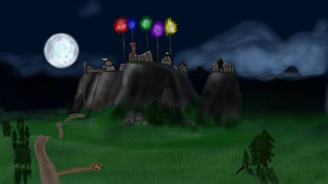 Thunderbluff by night by Zabiru on DeviantArt