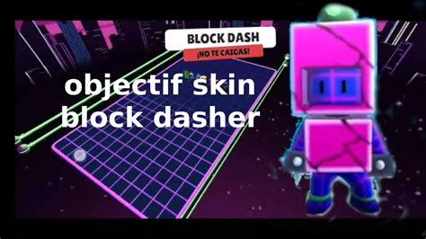 je tente de débloquer le skin block dasher sur stumble guys YouTube