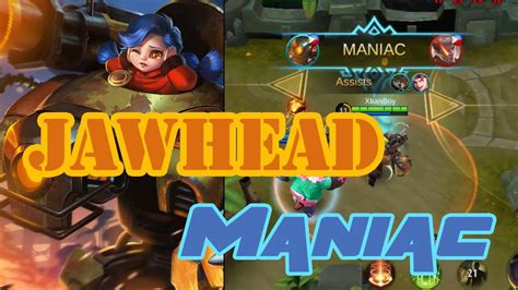 Maniac Jawhead Solo Rank Mythic Xtianboy Ml Youtube