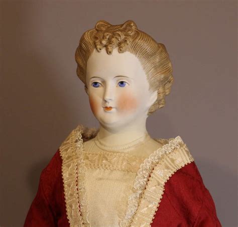 Antique German Parian Doll C F Kling And Co Parian China Dolls