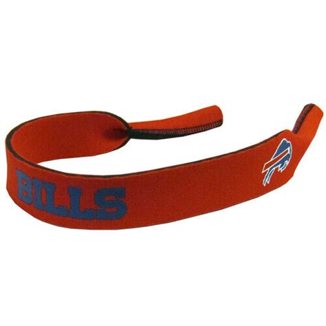 Buffalo Bills 16 Neoprene Sunglasses Strap Nfl Football Croakies Ebay