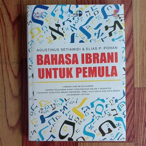 Jual BAHASA IBRANI UNTUK PEMULA BUKU ROHANI KRISTEN Shopee