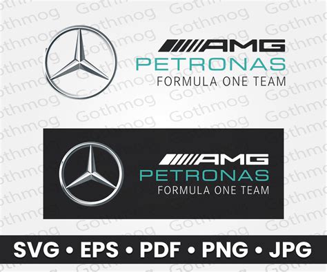 Mercedes AMG Petronas SVG Mercedes AMG Petronas Vector - Etsy