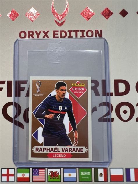 Panini Extra Sticker Raphaël Varane Bronze Kaufen auf Ricardo