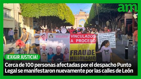 Defraudados Por Punto Legal Se Manifiestan Nuevamente En Le N Para