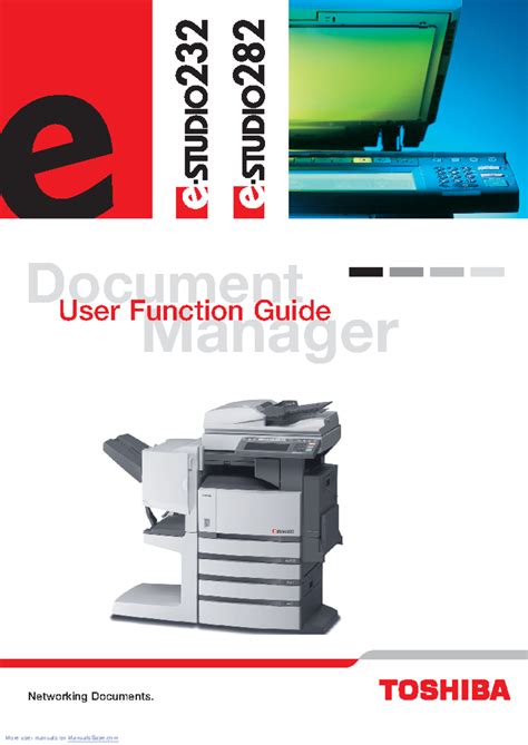 Manual Toshiba E Studio 166 8