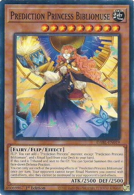 Prediction Princess Bibliomuse Darkwing Blast Yugioh