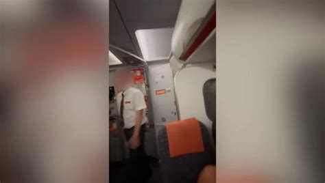 Easyjet Couple Caught On Film Bonking In Plane Toilet As Passengers