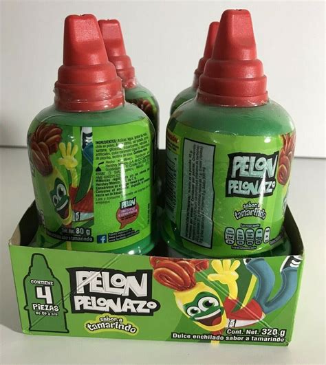 Pelon Pelonazo Mexican Tamarind Push candy 320g presentation. Tamarindo ...