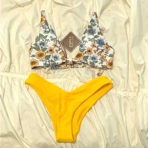 Swim Brand New Floral Bikini Set Poshmark