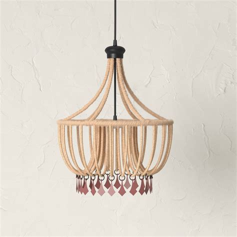 An Outdoor Chandelier Opalhouse X Jungalow Pendant Led Outdoor Ceiling