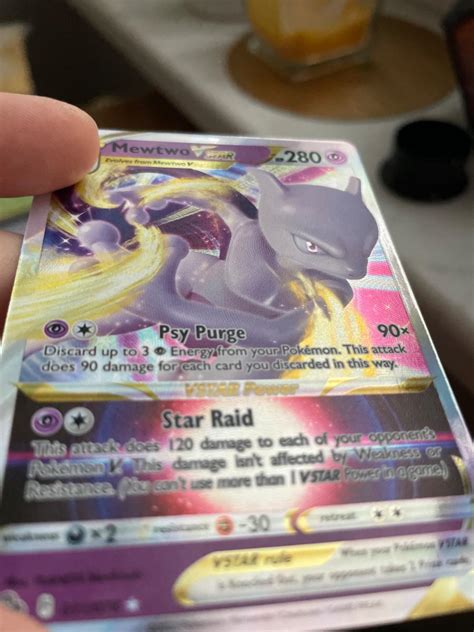 Karta Pokemon Tcg Mewtwo Vstar Pgo Pok Mon Go Aukro