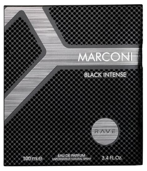 Marconi Black Intense By Rave Reviews Perfume Facts