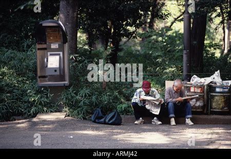 Homeless Shinjuku Park Tokyo Japan Friday Night Soup Kitchen In