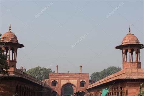 Architecture of Taj Mahal — Stock Photo © eugenef #110828738