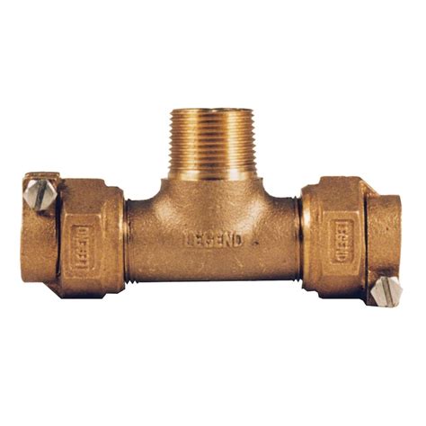 Legend Valve 3 4 In Copper Compression Tee Fittings In The Copper Fittings Department At