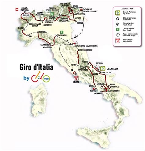 Il Giro D Italia Torna In Campania Ecco Tutte Le Tappe Occhio Notizie