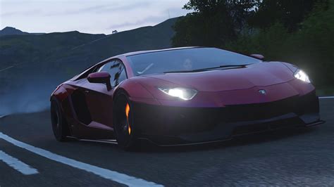 Forza Horizon 4 Lamborghini Aventador Gameplay YouTube