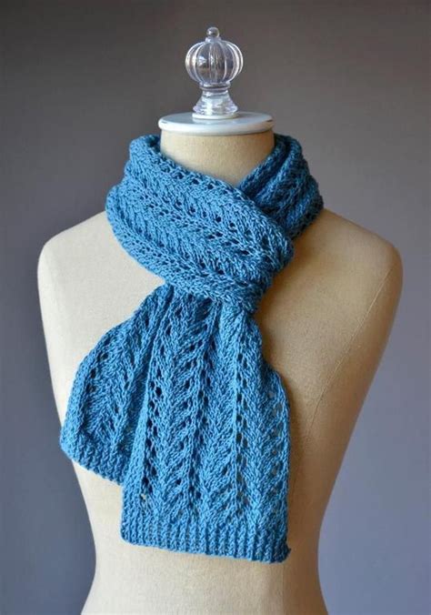 Skinny Scarf Knitting Pattern