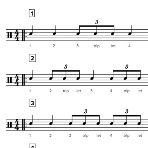 2. Eighth Note Triplets (A)