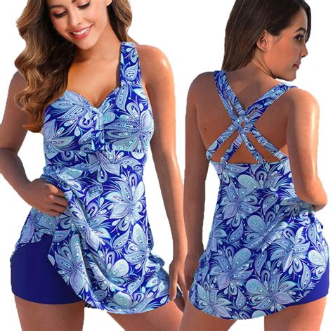 STRÓJ KĄPIELOWY TANKINI BIKINI SZORTY ROZMIARY 14379453957 Allegro pl