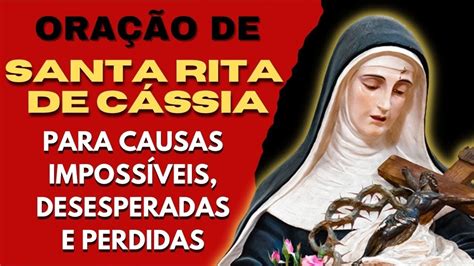 Ora O A Santa Rita De C Ssia Para Causas Imposs Veis Desesperadas E