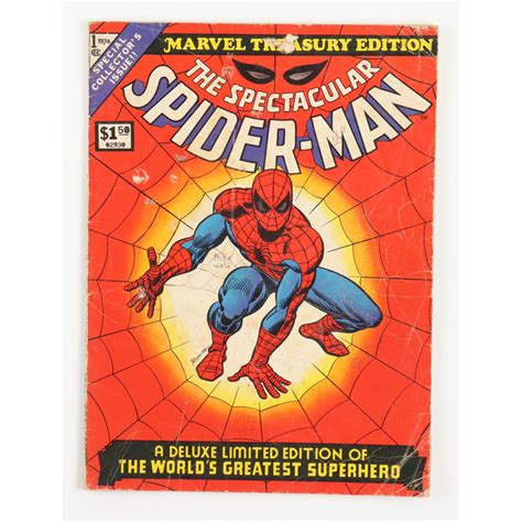 The Spectacular Spider Man Issue Marvel Treasury Edition Jumbo