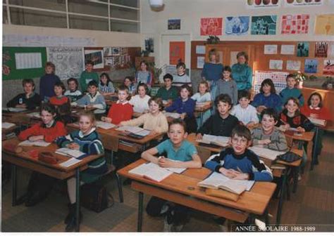 Photo De Classe Le CM2 De 1988 Ecole Franklin Raspail Copains D Avant