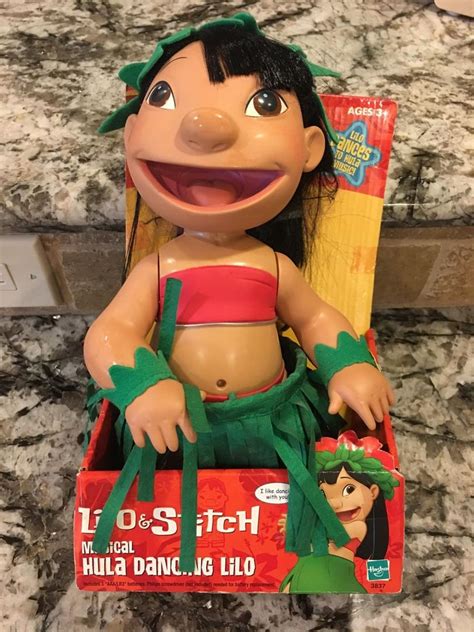 Disney Lilo And Stitch Hula Dancing Lilo Nrfb Hard To Find 1846183095