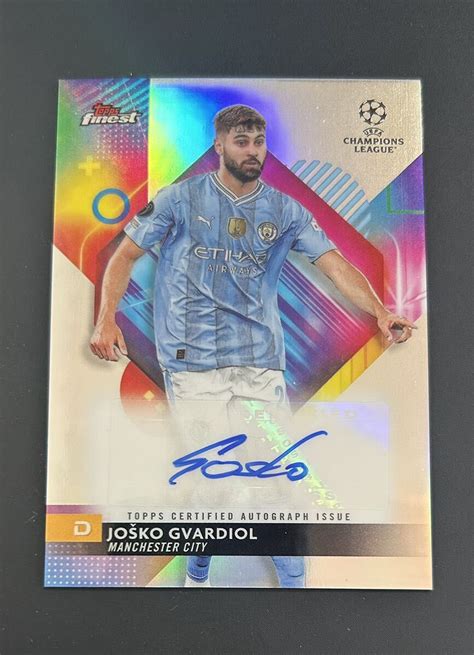 Yahooオークション 2023 24 Topps Finest Soccer Josko Gvardiol Ma