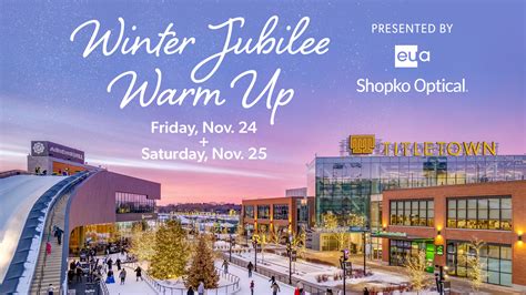 Winter Jubilee Warm Up At Titletown Near Lambeau Field