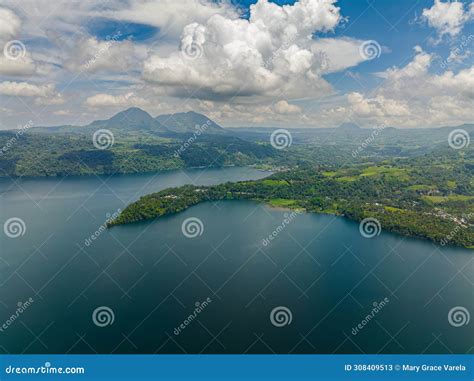 Lake Lanao in Lanao Del Sur. Philippines. Stock Image - Image of flying ...