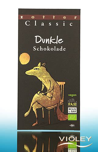 Zotter Classic Dunkle Schokolade 70 G Bei Violey