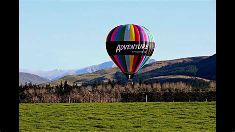 Hot Air Balloon Adventure Balloons Nz Youtube