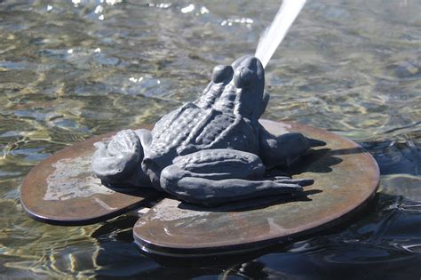 Frog Water Fountain Free Photo On Pixabay Pixabay