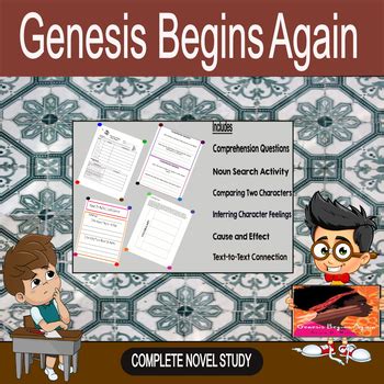 Genesis Begins Again by Alicia D. Williams. Novel Study: by Mrs Alexandra